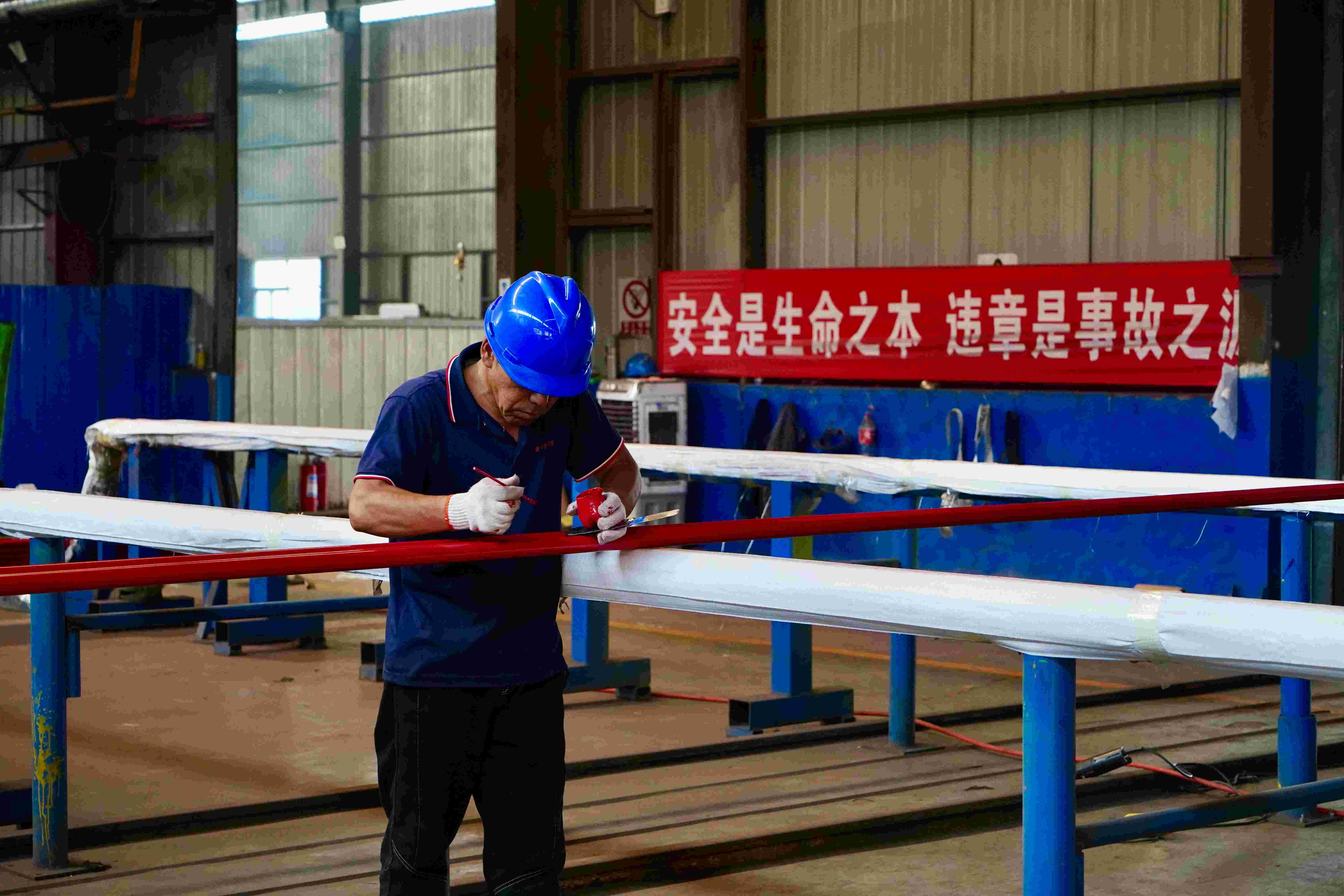FBE coated steel pipe