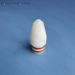 134380 Versa spay powder guns nozzle flat spray 2.5mm with O-ring Tivar