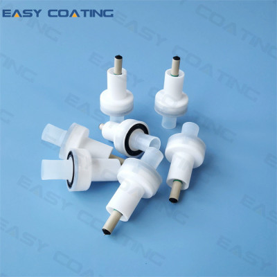 382922 OPTI Round jet nozzle set PTFE for the painting spraying powder guns