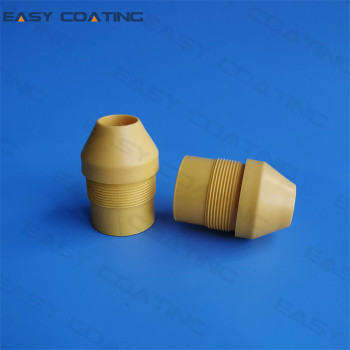 1009128 Automatic powder coating optigun GA03 angle nozzles Threaded sleeve replacement