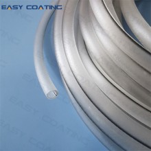 Anti-static powder coating transfer hose for spray guns