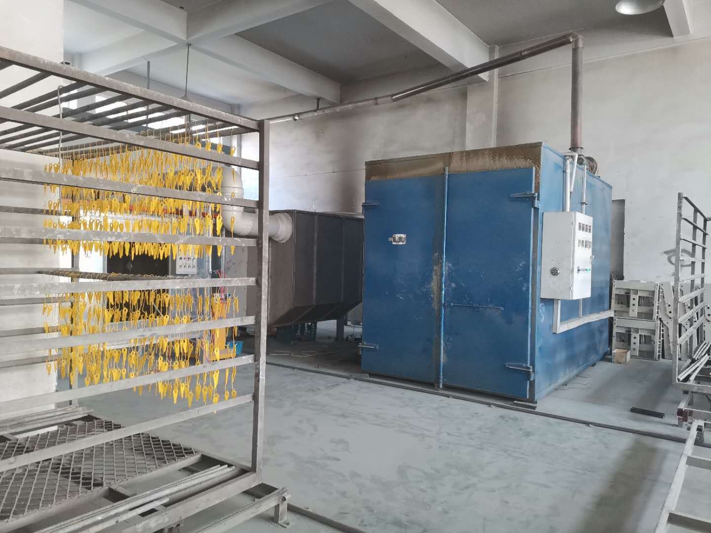 powder curing oven