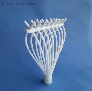 630360 Cabezal pulverizador de recubrimiento en polvo Tribomatic con 16 tubos para pistolas
