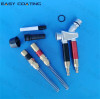 How to find the powder injector problem in the powder spray system  if it can not paint well