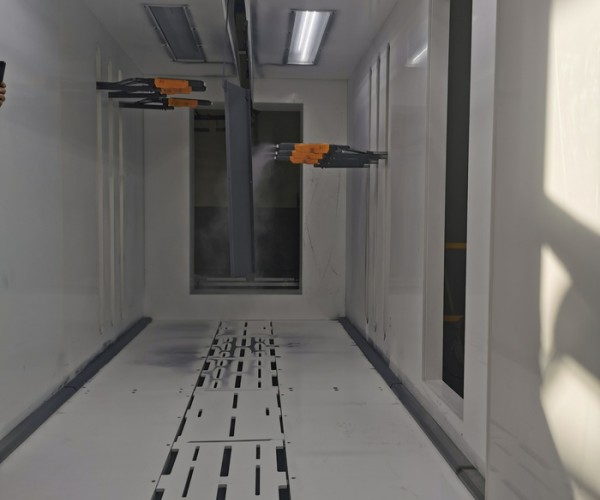 Как работает пистолет для порошковой окраски?