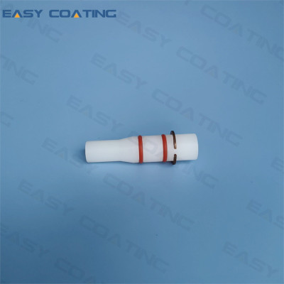 114219 Powder coating pump venturi  throat low flow tivar  4mm
