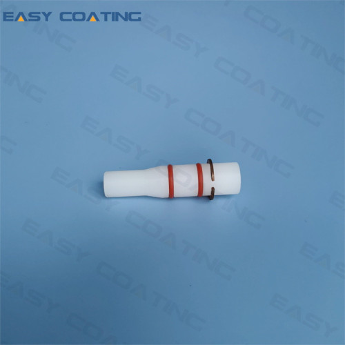 114219 Powder coating pump venturi  throat low flow tivar  4mm