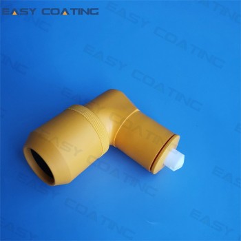 383520 GA02 angle nozzle - PA01-90° - complete (incl. round jet nozzle with deflector Ø 24 mm)