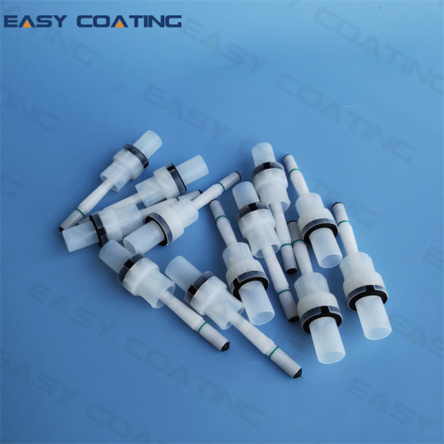 1008258 Powder coating gun round electrode holder suitable for large surface NS09 replacement