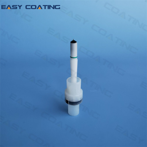 1008258 Powder coating gun round electrode holder suitable for large surface NS09 replacement