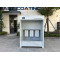 Small manual electrostatic powder coating spray paint booth