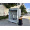 Small manual electrostatic powder coating spray paint booth