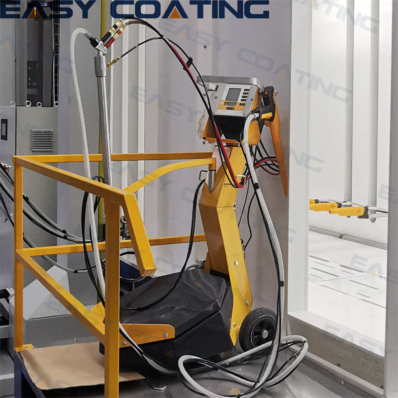 Vibrating powder coating machine