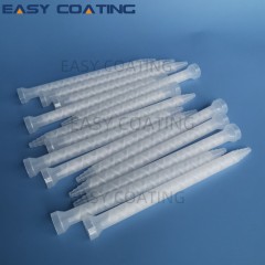7013510 Series 160 disposable plastic spiral bell mixer with a nozzle replacement