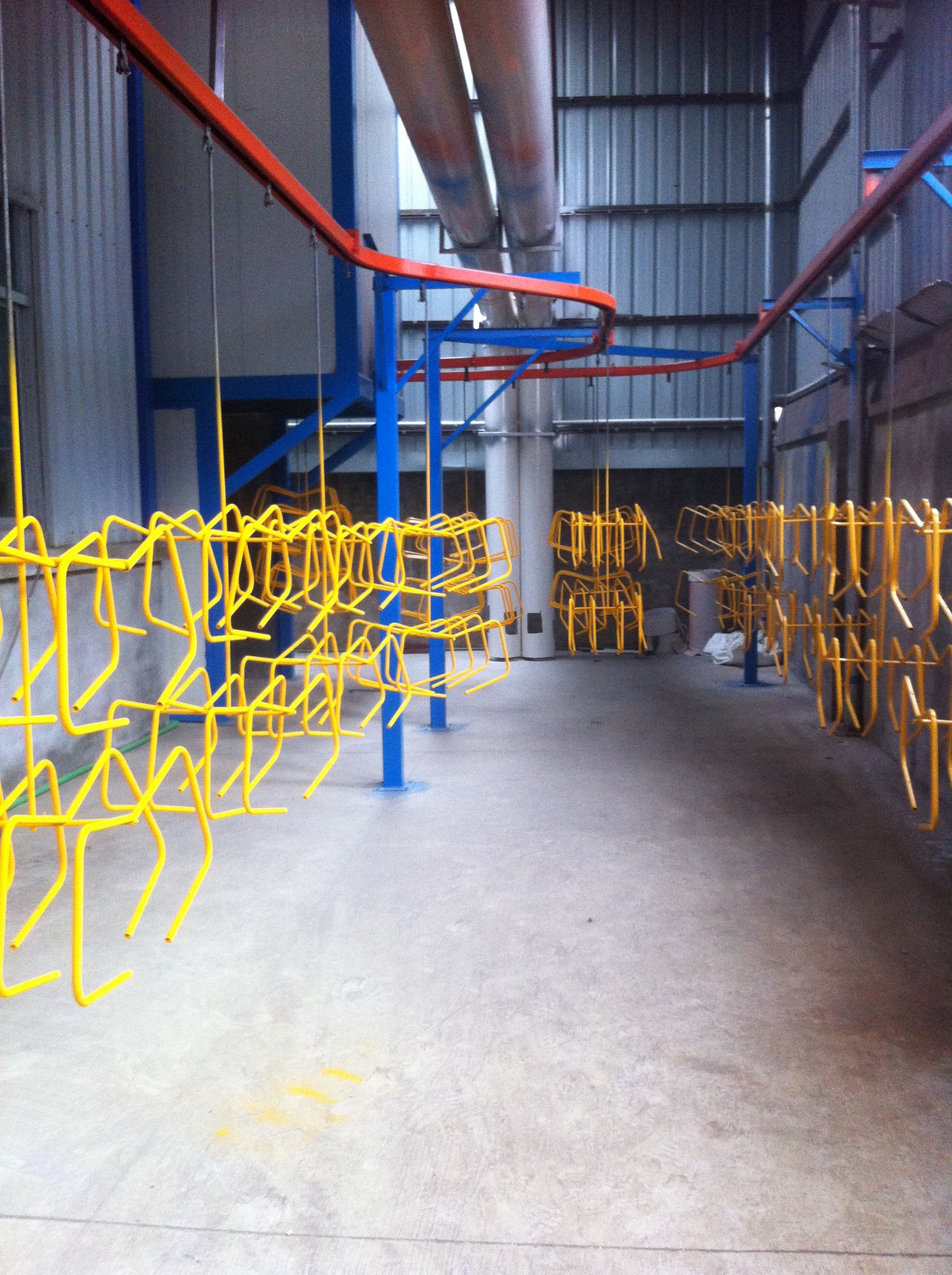 powder coating line