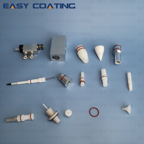 Powder coating spare wear replacement gun parts (Non-OEM) for Nordson aftermarket repairs