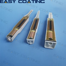 Powder coating spraying is superior to liquid spraying