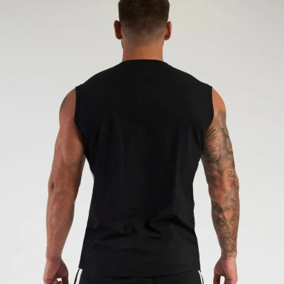 OEM Wholesale Men's Solid Tank Top Sports Wear Factory