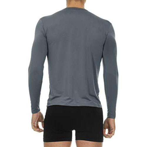 Wholesale OEM Custom Men's Thermal Compression Shirts For Your Cold Weather