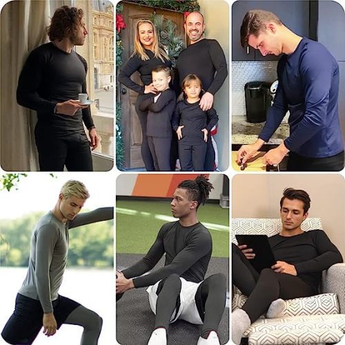 Stay Super Warm in Extreme Cold with Wholesale Men's Thermal Underwear for OEM Needs