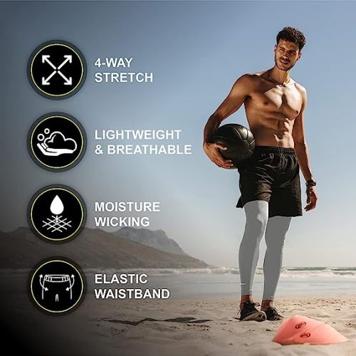 Achieve Peak Performance with our Custom Compression Pants for Men - Available for OEM Wholesale