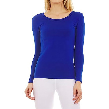 Get Comfy and Cozy with our Wholesale Thermal Undershirts: Long Sleeve Winter Tops for Women