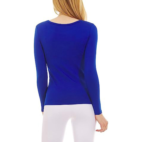 Get Comfy and Cozy with our Wholesale Thermal Undershirts: Long Sleeve Winter Tops for Women