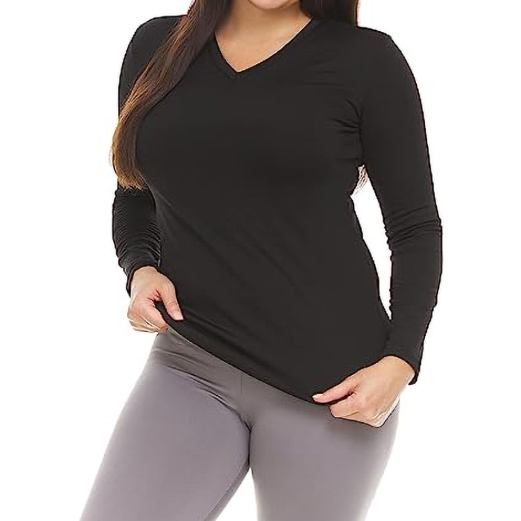 Wholesale Long Sleeve Thermal Tops for Women- Beat the Cold with Quality Thermal Base layer
