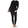 OEM Wholesale Women's Fleece-Lined Base Layer Pajama Set - Long Johns Thermal Underwear for Cold Weather