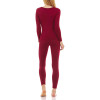 OEM Wholesale Thermal Underwear for Women - Stay Warm with Fleece Lined Base Layer Pajama Set
