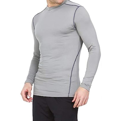 Boost Your Athletic Performance with our Custom Men's Compression Shirt - OEM Wholesale Available