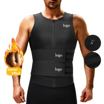 Boost Your Workout with our Men's Neoprene Sauna Vest - Available for Wholesale and OEM