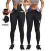 Custom Women Fat Tummy Trimmer Adjustable Hooks Neoprene Sauna Waist Trainer Leggings
