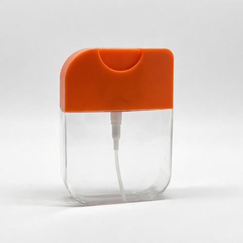 38ml Card Sprayer Bottle Clear color with Custom color cap Wholesale
