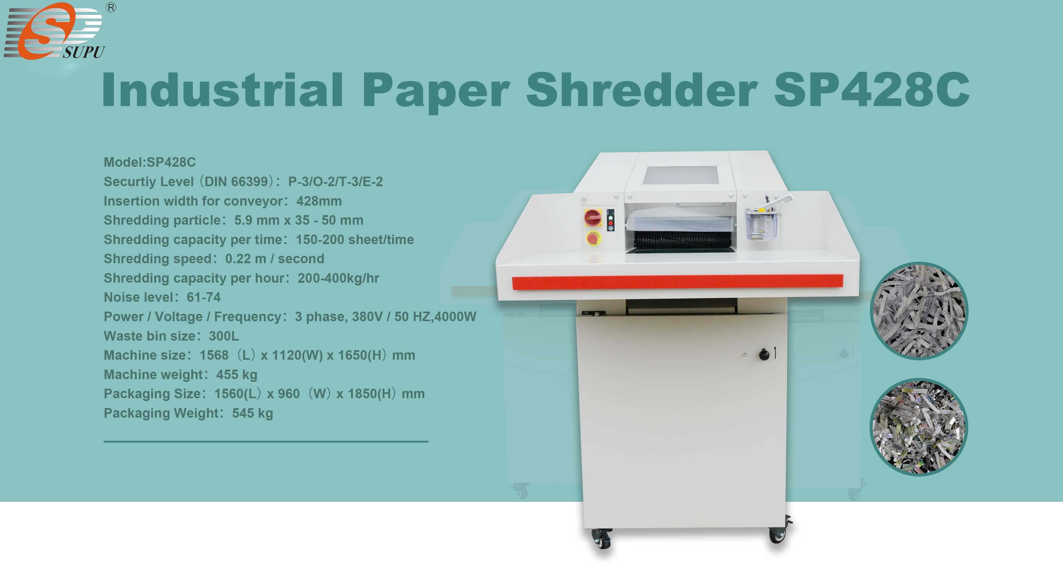 A Large-capacity SIM Card, Cd, Floppy Disk, Hard Disk and Other Material shredder with Low Decibel Noise
