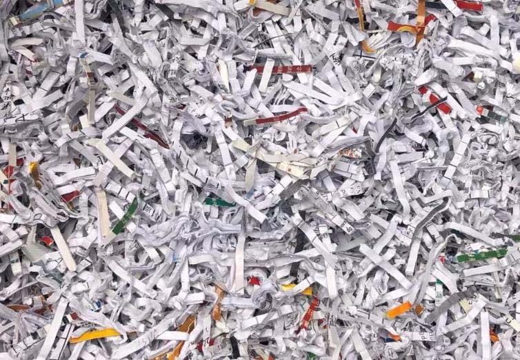 paper shredding effcet