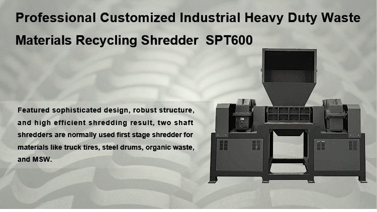 plastic shredder production