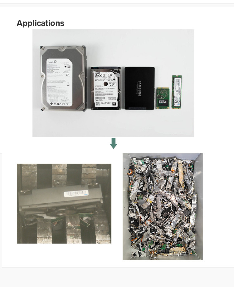 applications&shredding effect