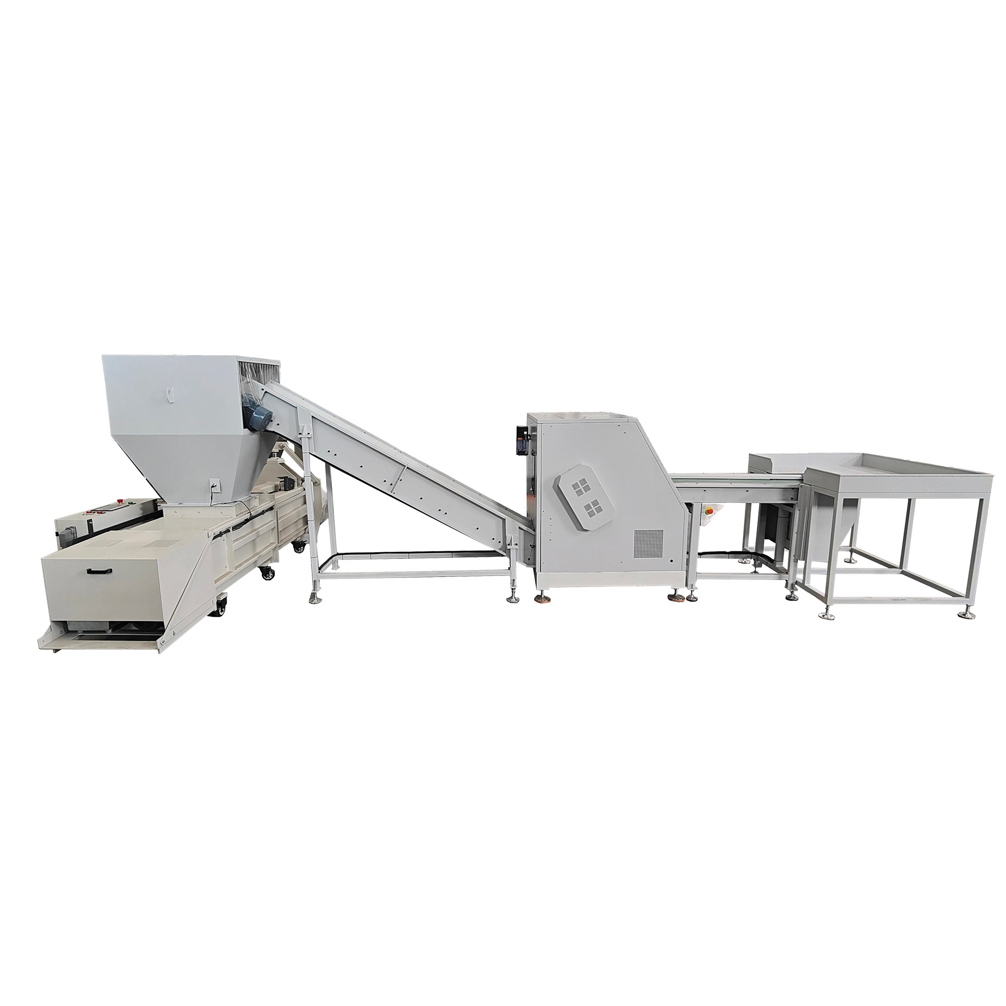 industrial paper shredder and baler