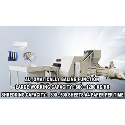 Zhejiang SUPU New Generation Industrial Shredding and Baling Machine