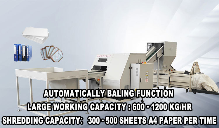 Zhejiang SUPU New Generation Industrial Shredding and Baling Machine