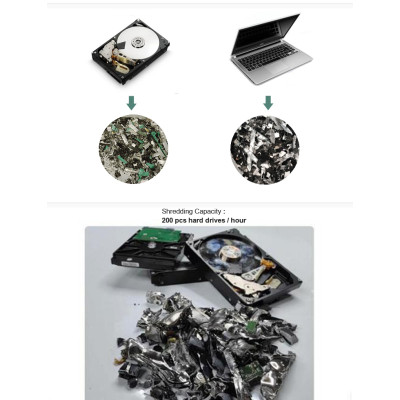 Why do we choose to use shredders to protect data?