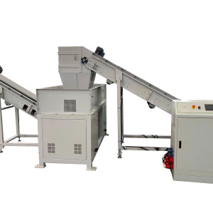 SUPU Heavy Duty Double Shaft HDD SSD Metal Scrap E-waste Shredder machine