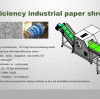 Industrial Paper Shredders Used For Recycling And Destruction Purposes