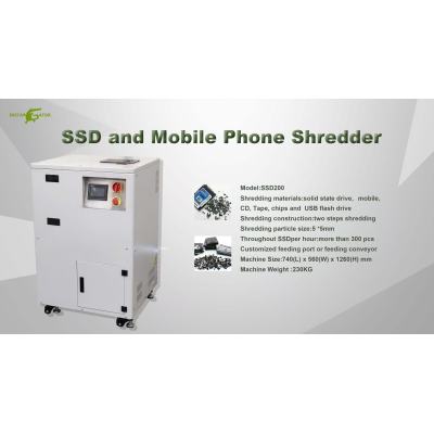 Portable Small Crushers, Practical Solid-state Drive Devices and Mobile Phone Crushing Processing and Recycling Machines