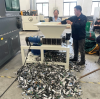 E-Waste Shredding Test By SUPU SPT400 Industrial Two Shaft Shredder