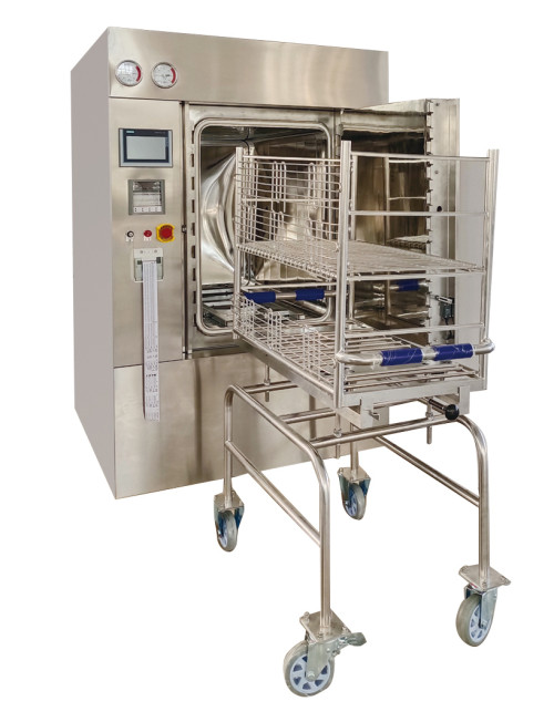 Pulse Vacuum Steam Sterilizer, Hinged Door | Autoclave Sterilization Machine