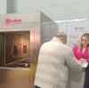 550L Sliding Door Steam Sterilizer Autoclave in Pharmtech & Ingredients Expo in Russia