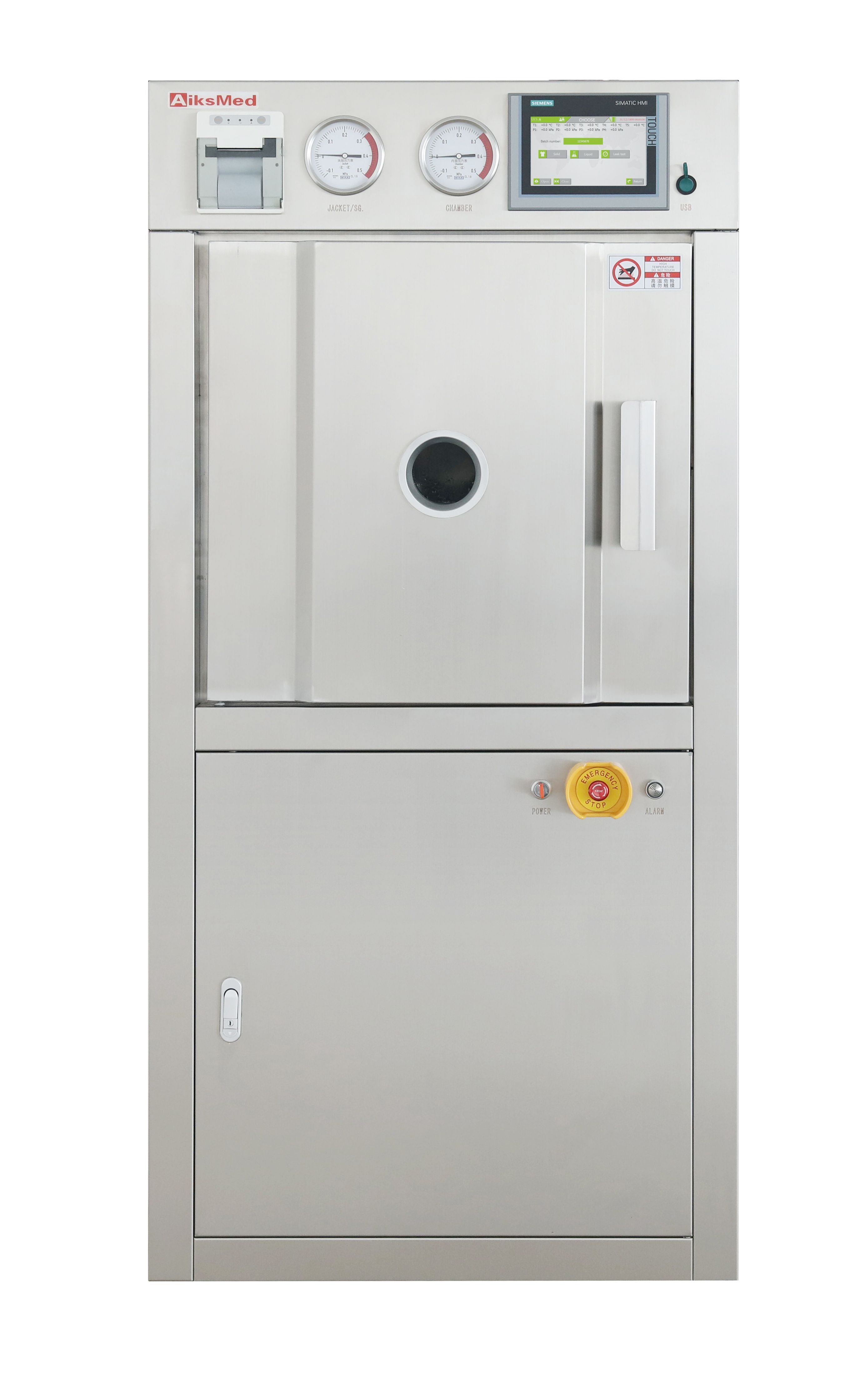 Customized Laboratory Steam Sterilizers for Liquids Solution, Textile
