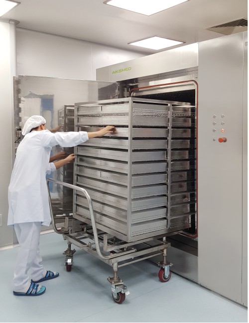 Ampoule Steam Sterilizer for Injections, Oral Liquids, AZH Model